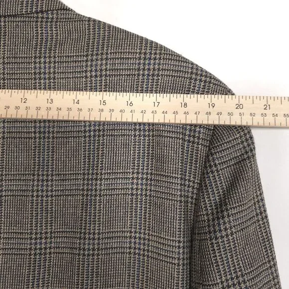 Vintage POLO UNIVERSITY RALPH LAUREN Sport Coat Blazer 43T SILK WOOL Canada - Picture 3 of 15